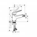 Змішувач для біде Hansgrohe Novus 71142000 - Фото 1